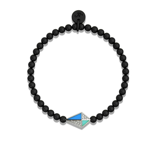 Drachen | Rotguss | Emaille | Kristall-Charm-Armband